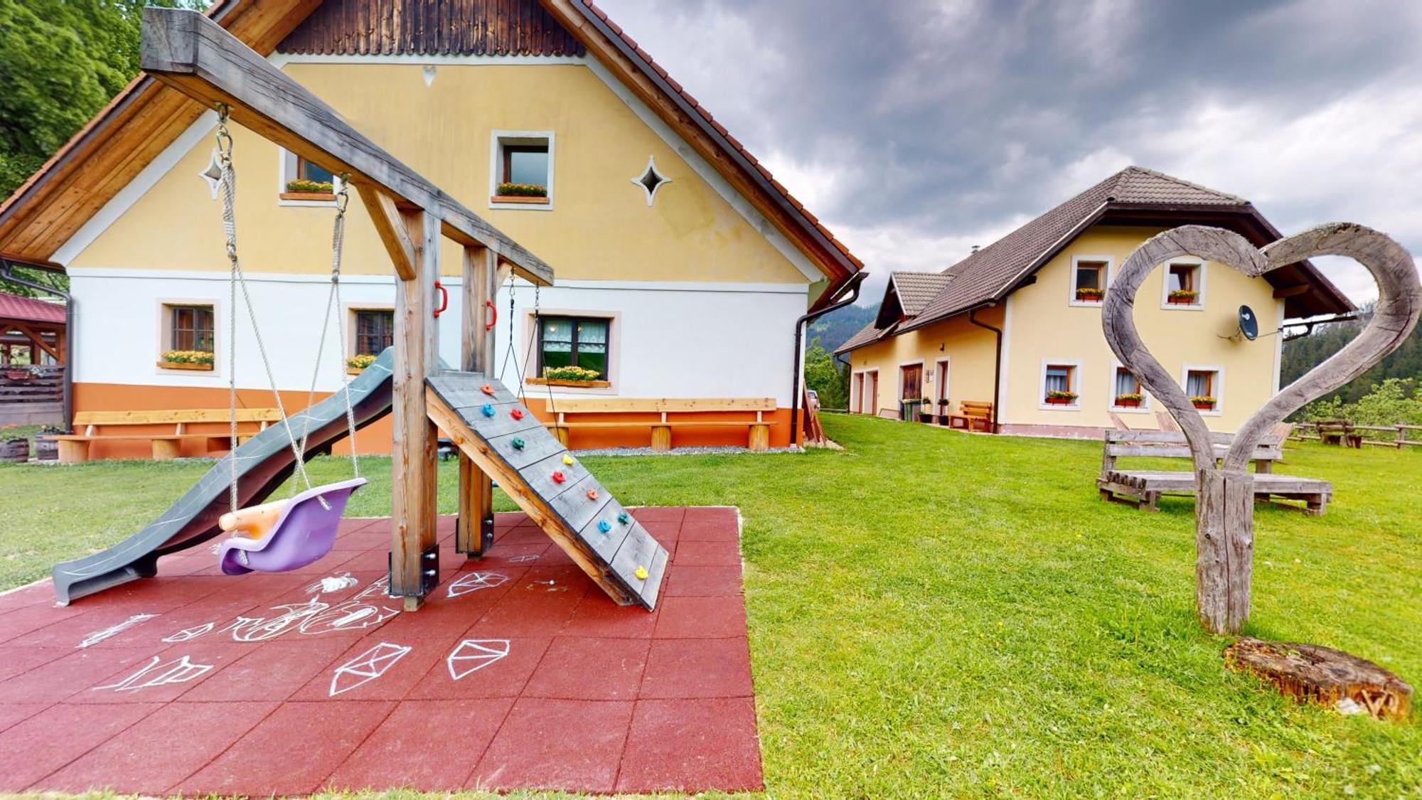 Ferienwohnung Tourist Farm Gradišnik Solčava Exterior foto