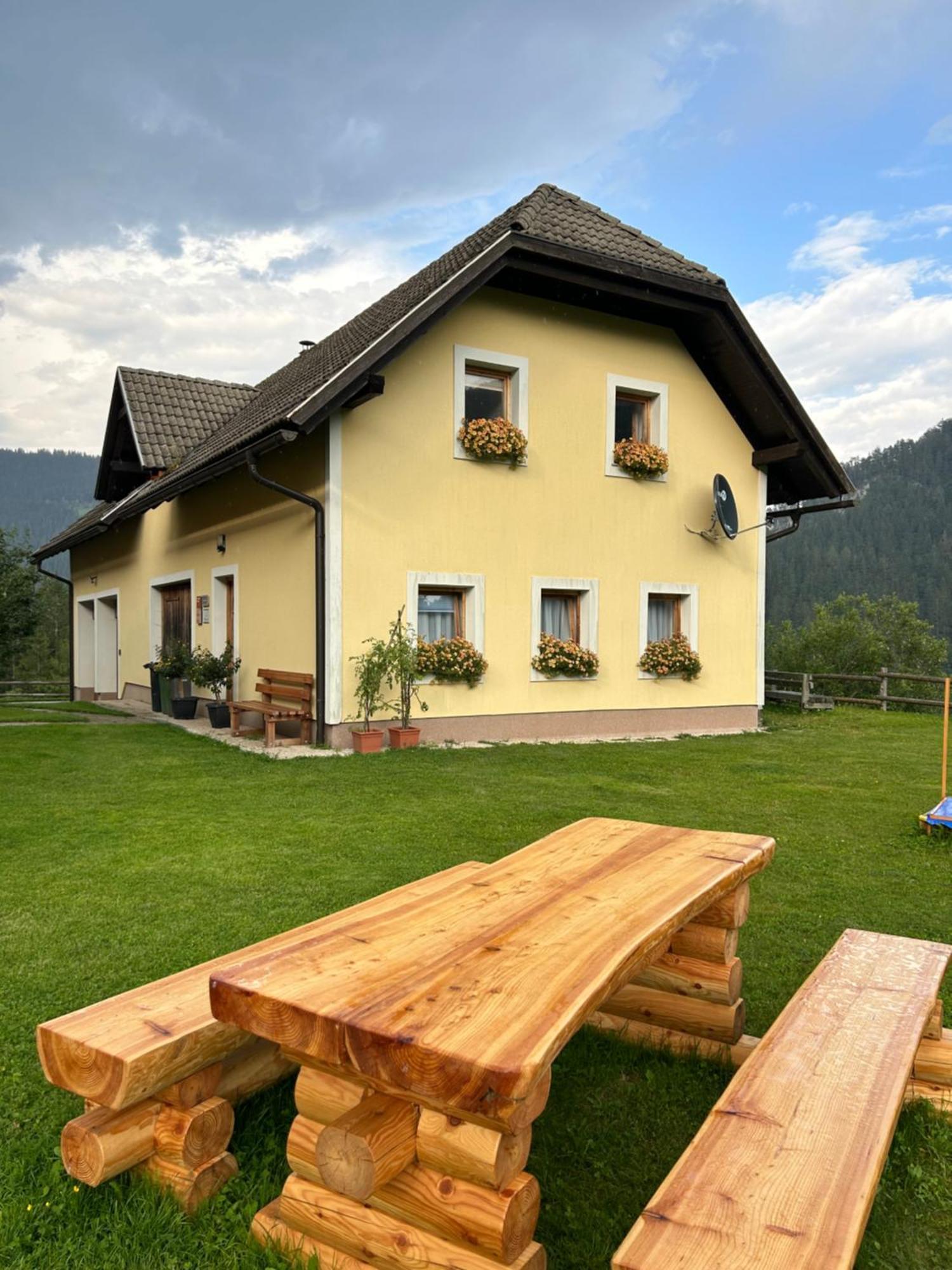 Ferienwohnung Tourist Farm Gradišnik Solčava Exterior foto